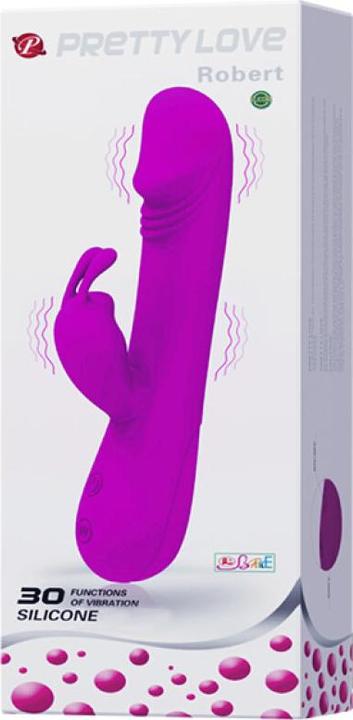 Image du produit Pretty Love 30 fonctions de vibration, silicone, étanche, 3 piles AAA