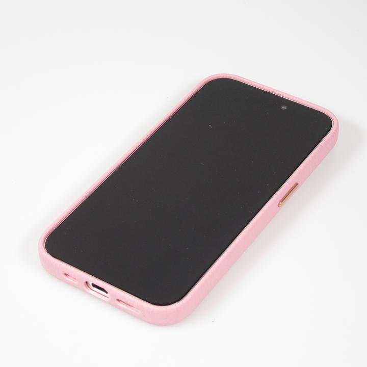 Actual product image PhoneLook Cover Fully grained luxury calfskin with metal buttons and MagSafe (Apple iPhone 14 Pro Max)