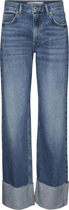 Vero Moda VMALLISON Mid Rise Gerade geschnitten Jeans Straight-Fit (W27/L30)