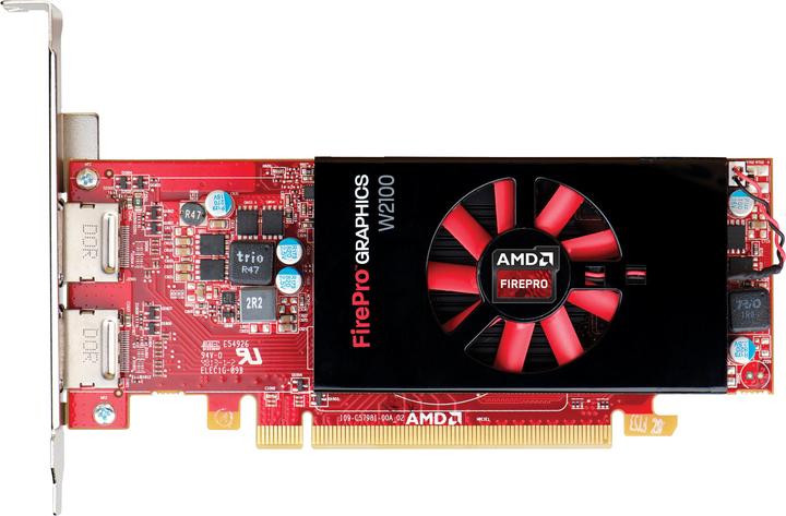 HP J3G91AA, AMD FirePro W2100 (2 GB)