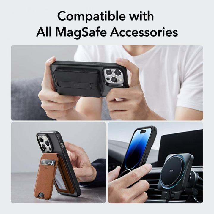 Produktbild ESR Ch Halolock Magsafe Iphone 14 Pro Frosted Black (Apple iPhone 14 Pro)
