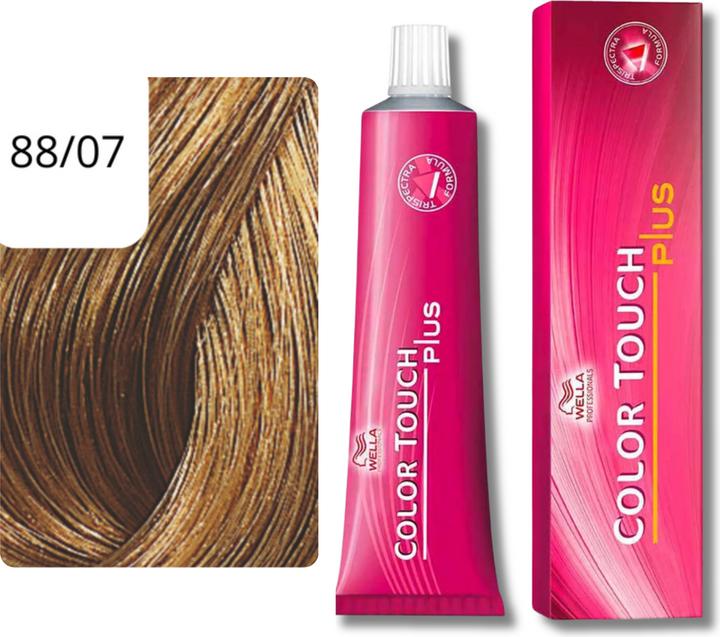 Actual product image Wella Colour Touch Plus (88/07 light blonde intense natural-brown)