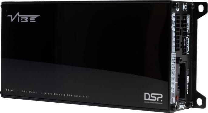 Immagine prodotto Vibe POWERBOX65.4-8MDSP-V3 - Amplificatore per auto - Amplificatore a 4 canali - DSP a 8 canali - 65W RMS (Amplificatore a 4 canali)
