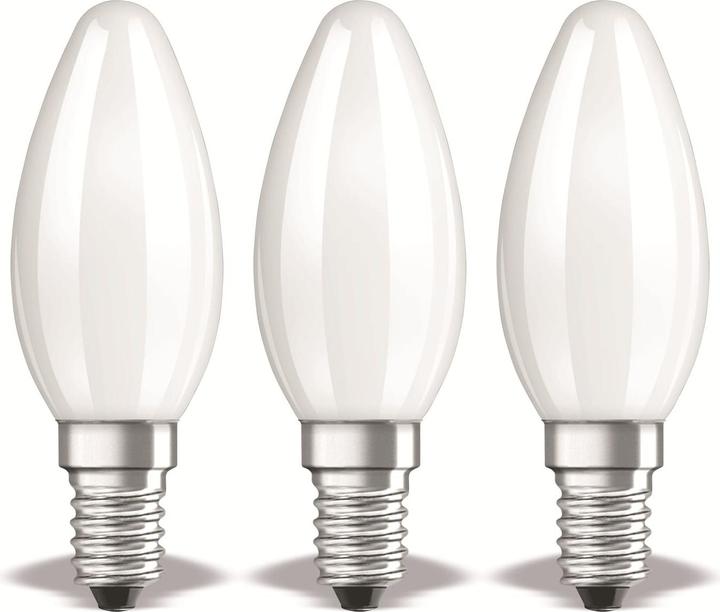 Produktbild Osram Led Base Classic B (E14, 4 W, 470 lm, 3 x, E)