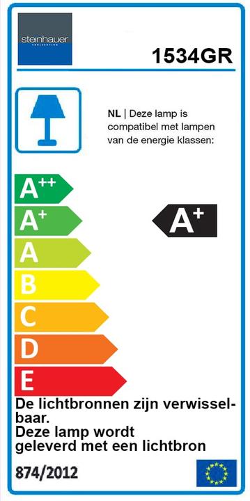 Energie-Label Steinhauer Brooklyn (480 lm, GU10)