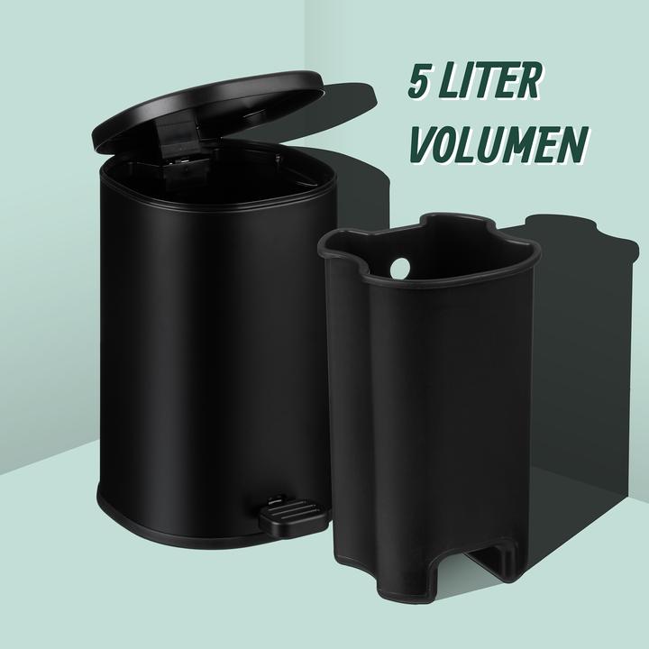 Actual product image Relaxdays Bathroom bin (5 l)