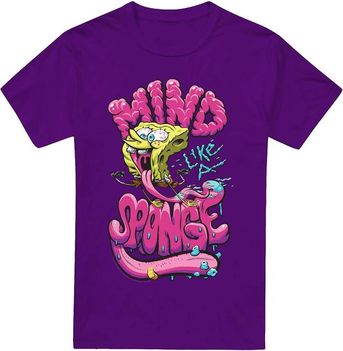 Image du produit Spongebob Squarepants - T-shirt MIND LIKE A SPONGE - Homme (XL)