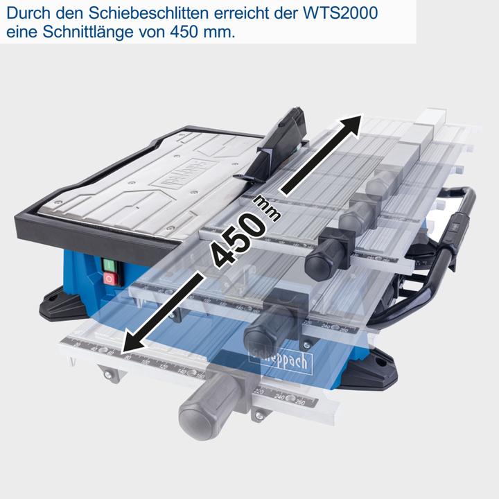 Produktbild Scheppach WTS2000 (Schneidegerät)