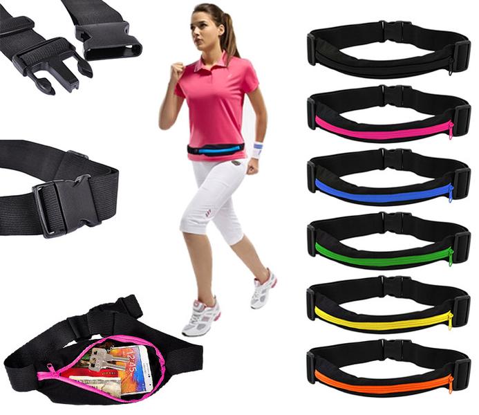 Image du produit JTI Ceinture de sport/sac de hanche - Jaune
