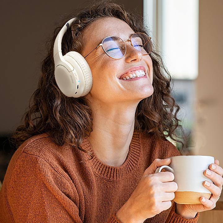 Produktbild Wekome Bluetooth V5.3 ANC Kabellose On-Ear-Kopfhörer (ANC, 8 h, Kabellos)
