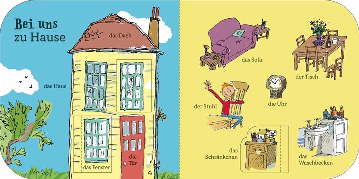 Actual product image Roald Dahl - 100 First Words (German, Roald Dahl, 2023)
