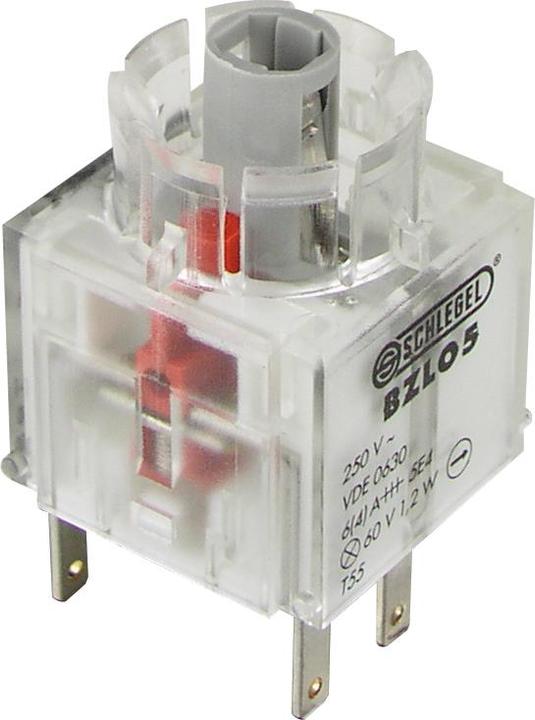Image du produit Schlegel BZLO5 AU Bouton-poussoir lumineux 1NO Fléau