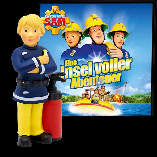 Actual product image Tonies Fireman Sam- An island full of adventures (German)