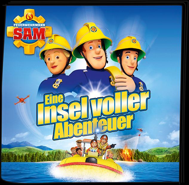 Actual product image Tonies Fireman Sam- An island full of adventures (German)