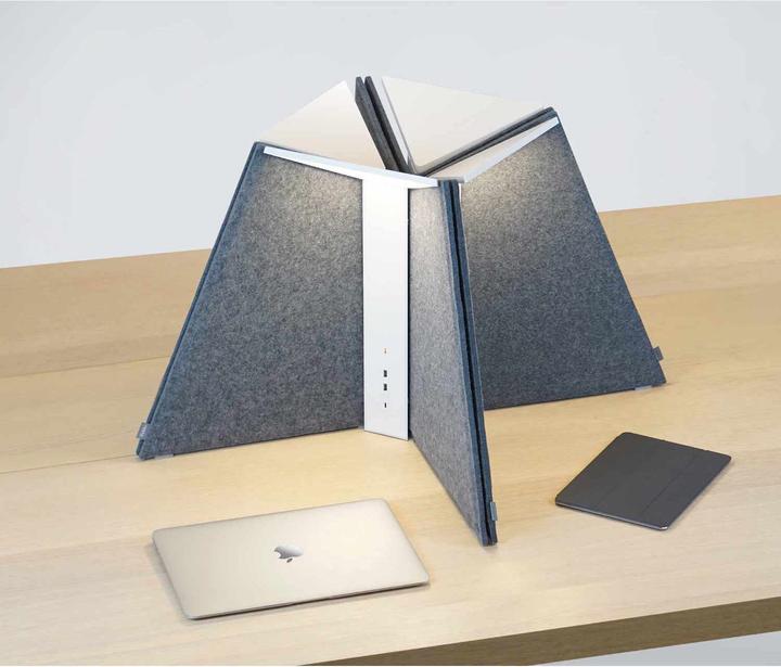 Actual product image Pablo Design Corner Office 30 Acoustic Panel Table Lamp (6000 lm)
