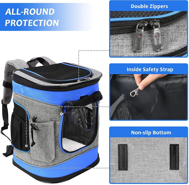 Actual product image Kato Tirrinia Haustier Rucksack (Cat, Washable, Foldable)