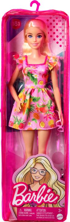 Image du produit Barbie Poupée Fashionista - Robe de fruits