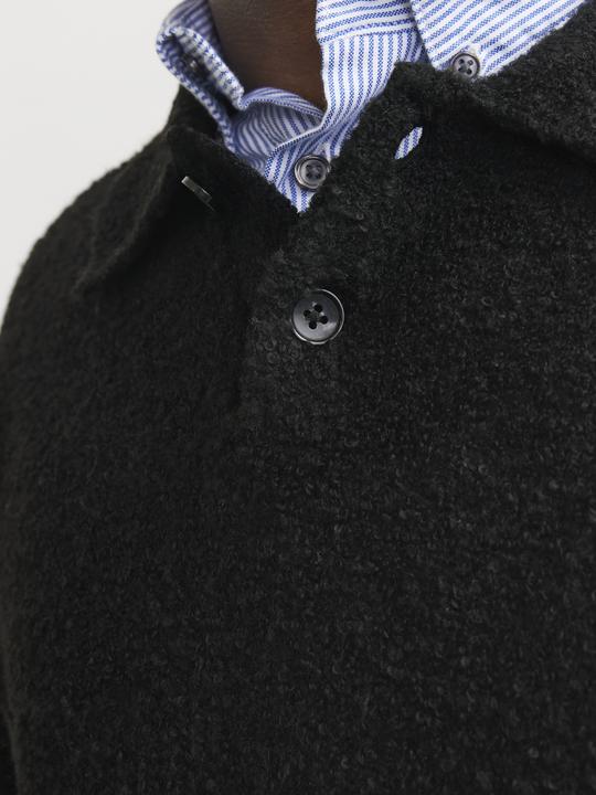 Actual product image Jack & Jones Jprwinter Knit Boucle Polo Styd Aw24 (XL)