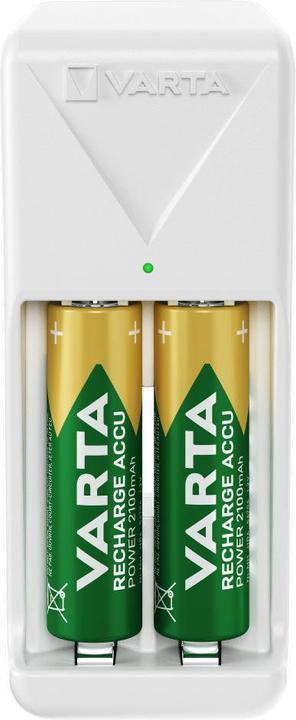 Immagine prodotto Varta Mini Charger (1 pz., AA, AAA, 800 mAh, Caricabatterie senza batteria)