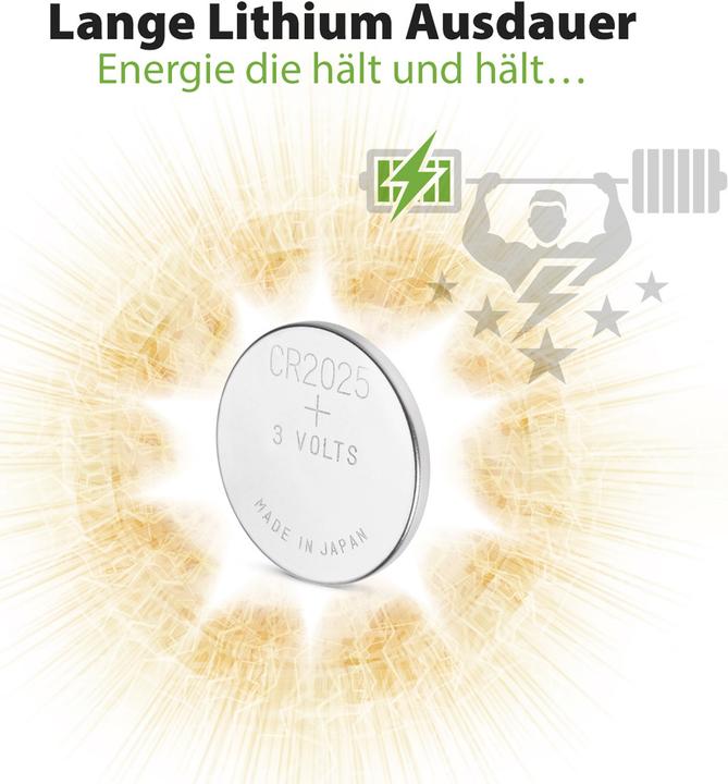 Immagine prodotto GP Batteries Batteria a bottone (2 pz., CR2025, 165 mAh)