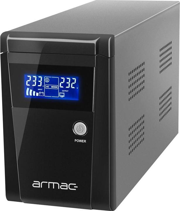 Armac UPS Office LCD 1000F (O/1000F/LCD) (1000 VA, 650 W, Line-interactive Onduleur)