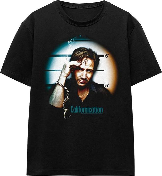 Actual product image Californication Unisex Adult In Handcuffs T-Shirt (XL)