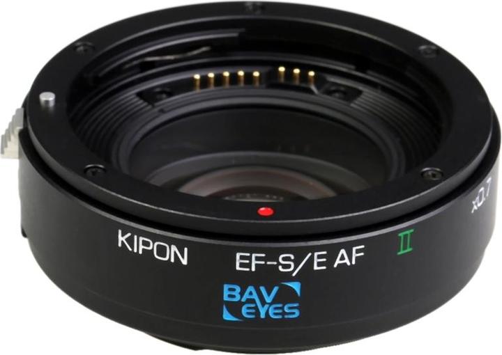 Actual product image Kipon EF Adapter Canon EF-MFT x0.7 without tripod support