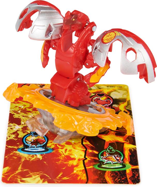 Produktbild Spin Master Bakugan 2023 Starter Pack mit 3 Bakugan (inkl. 1 Special Attack Dragonoid, 2 Core Balls (Nillious un