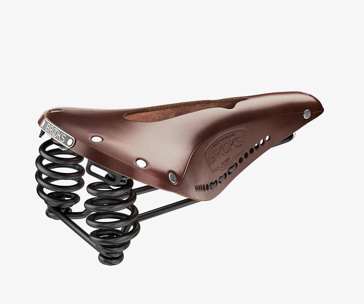 Produktbild Brooks Running BROOKS Fahrradsattel Flyer Carved, Aged Brown