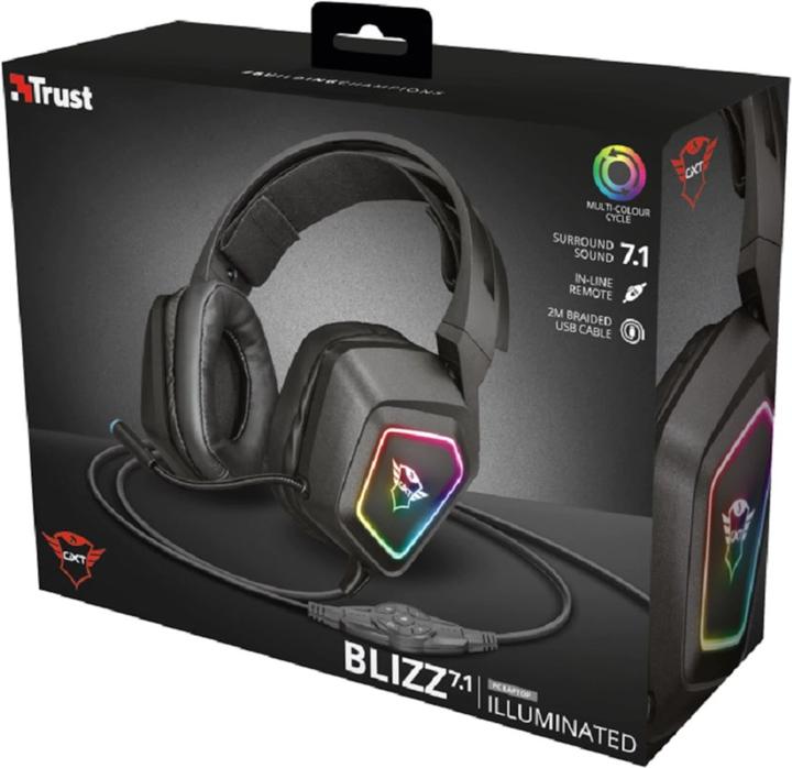 Actual product image Trust GXT 450 Blizz RGB 7.1 (Cable)