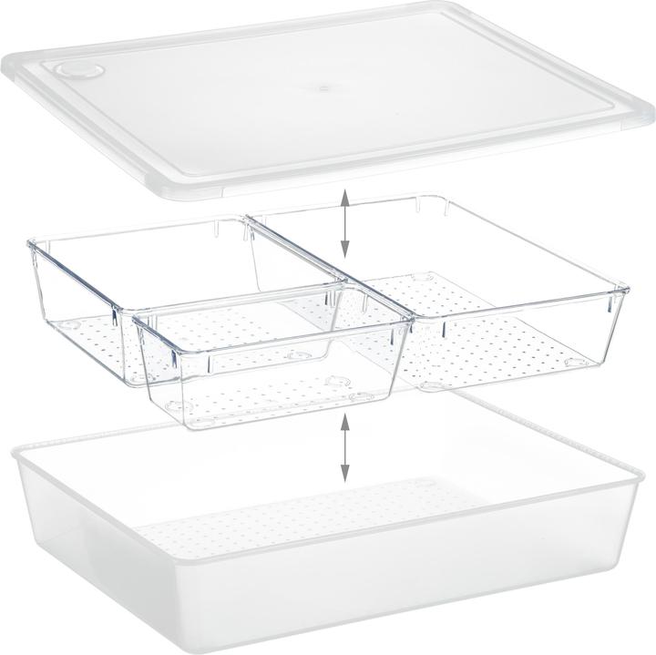 Actual product image Relaxdays cosmetics organiser