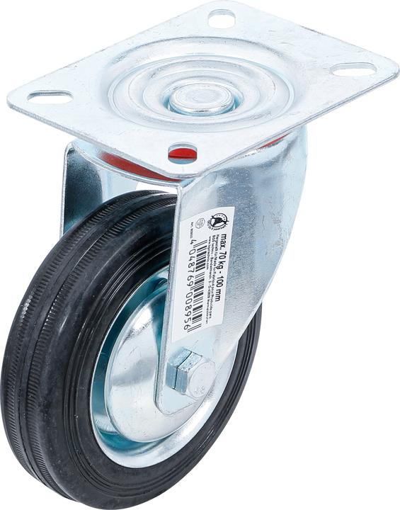Actual product image BGS Swivel Castor | with Base | Ø 100 mm