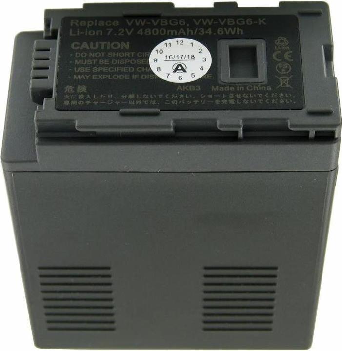 Produktbild AccuCell Akku Panasonic VW-VBG6 (Akku)