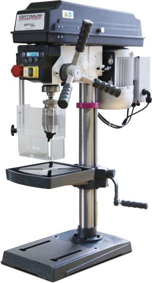 Actual product image Optimum Bench and pillar drill with V-belt drive D 17Pro SET 230V