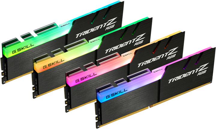 Actual product image G.Skill Trident Z RGB (4 x 8GB, 4000 MHz, DDR4-RAM, DIMM)