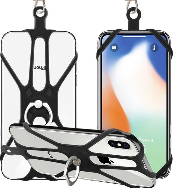 Produktbild MU Style Universal Silikon Handykette mit Standfunktion