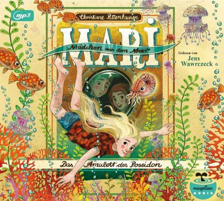Actual product image Mari - Girl from the Sea - The Amulet of Poseidon (mp3 CD) (Christiane Rittershausen, German)