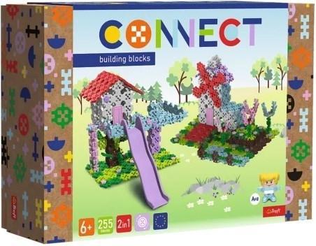 Trefl Klocki Connect - Domek na drzewie / Wiatrak L TREF (255 pieces)