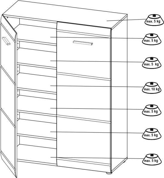 Actual product image Germania Solene (90 x 36 x 120 cm)