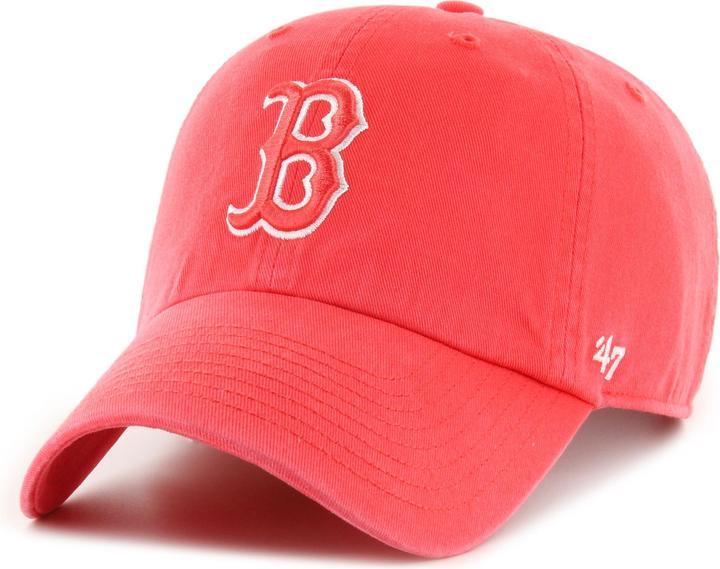 Immagine prodotto 47 Brand Cappellino Strapback - CLEAN UP Boston Red Sox rosso tango
