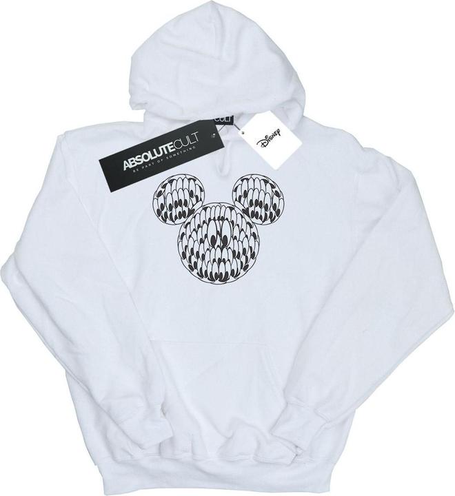 Actual product image Disney Mens Mickey Mouse Head Of Eyes Hoodie (XXL)