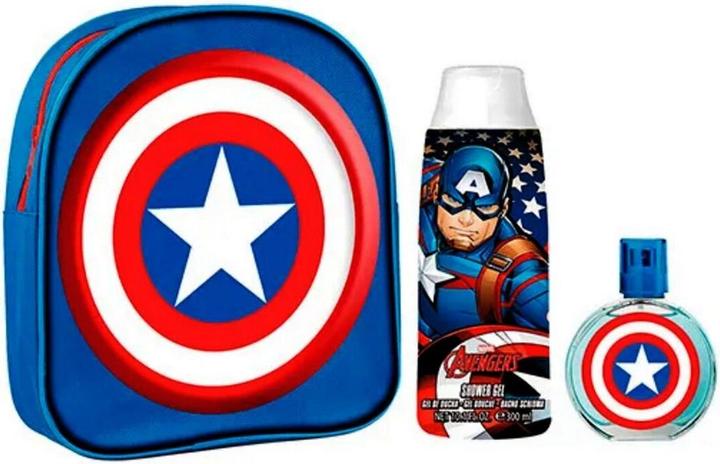 Captain America Eau De Toilette Spray 50ml Set 3 Stück (Eau de Toilette, 50 ml)
