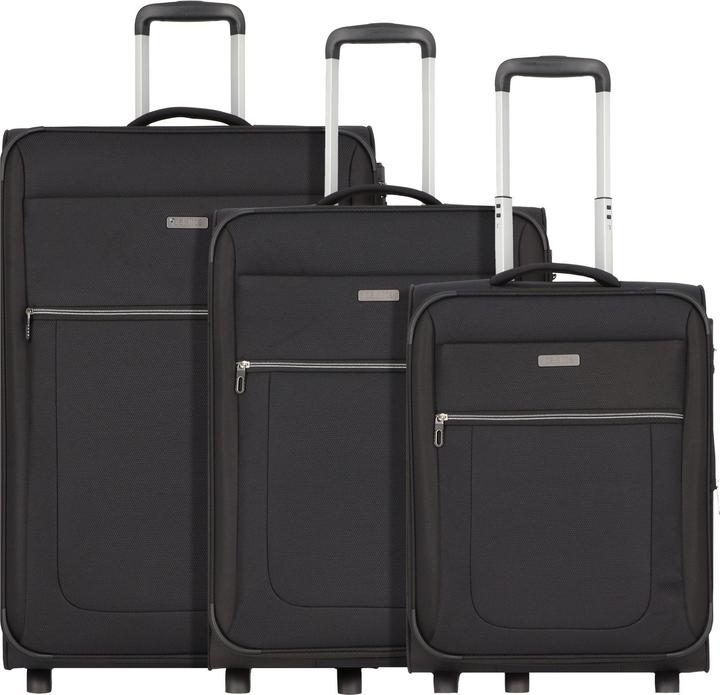Immagine prodotto Paklite Valigia Valencia a 2 ruote 3 pezzi (180 l, XL (da 115l))