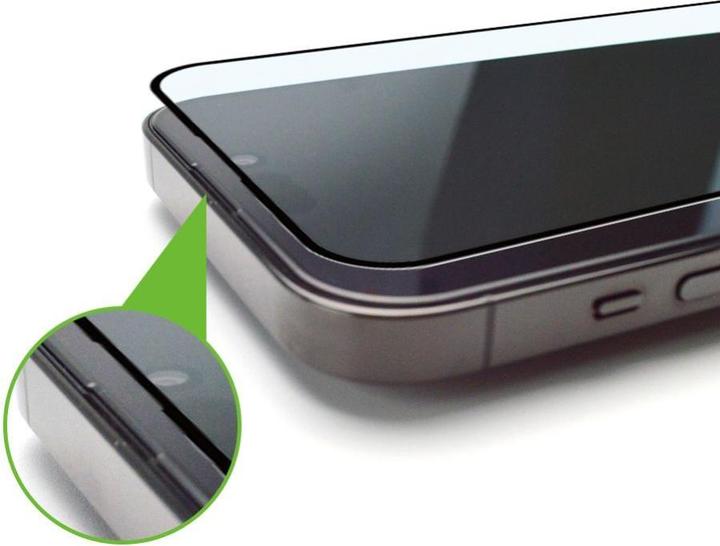 Image du produit Wozinsky Verre trempé 9H avec cadre de montage pour iPhone 13 Verre Premium - noir (1 pièce(s), Apple iPhone 13)