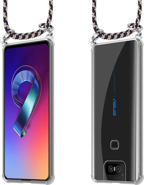 Produktbild Cadorabo TPU Handy Kette SILBER Cover