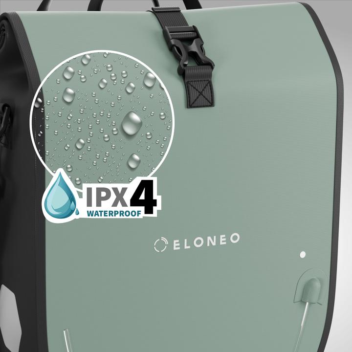 Produktbild Eloneo Fahrradtaschen wasserdicht mit LED (20 l, Gepäckträgertasche)