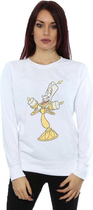 Immagine prodotto Disney Beauty And The Beast Lumiere Distressed Felpa Donna (XXL)