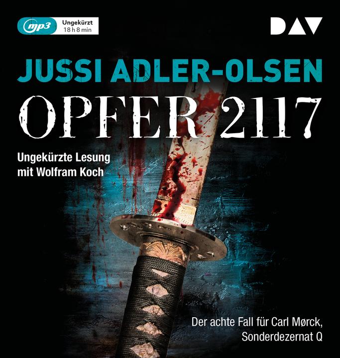 Actual product image Victim 2117. The eighth case for Carl Mørck, Special Department Q (Tungsten Cook, Hannes Thiess, Jussi Eagle-Olsen, German)