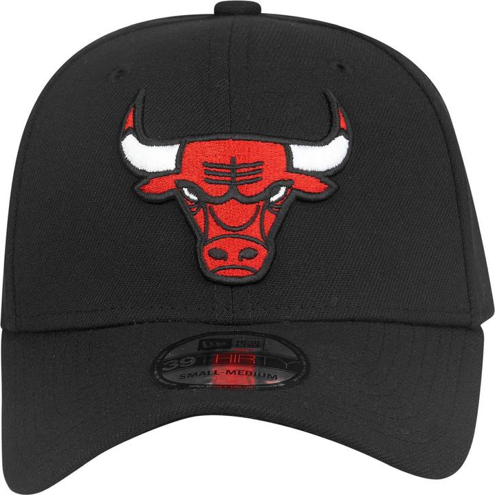 Actual product image New Era 39Thirty Stretch Cap - Chicago Bulls black - L/XL (L)