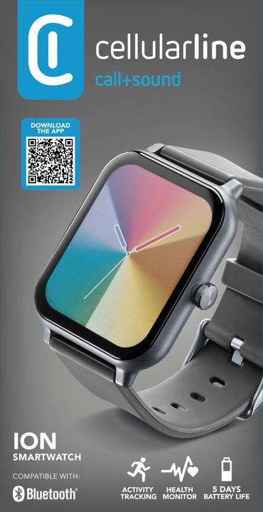Immagine prodotto Cellularline Cellular Line ION LED Digitale Smartwatch Bluetooth